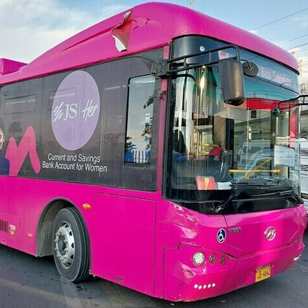 Pink Bus